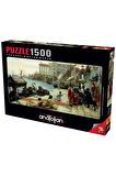 Anatolian 1500 Parçalık Puzzle - Kraliçeyi Uğurlama 3795