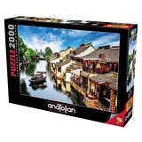 Anatolian 2000 Parçalık Puzzle - Xitang Antik Şehri 3945