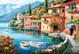Anatolian 2000 Parçalık Puzzle - Villagio Dal Lago 3950