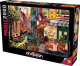 Anatolian 2000 Parçalık Puzzle - Venetian Cafe 3952