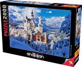 Anatolian 2000 Parçalık Puzzle - Neuschwanstein Castle 3957