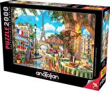 Anatolian 2000 Parçalık Puzzle - Paris te Atlı Karınca 3960
