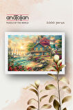Anatolian 2000 Parçalık Puzzle - Mavi Konak 3964