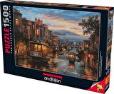 Anatolian 1500 Parçalık Puzzle - San Francisco Sokakları 4531