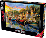 Anatolian 1500 Parçalık Puzzle - Liman Işıkları 4564