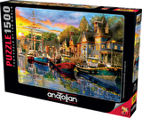 Anatolian 1500 Parçalık Puzzle - Liman Işıkları 4564
