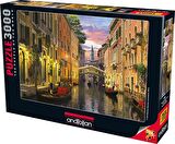 Anatolian 3000 Parçalık Puzzle - Venedik'te Alacakaranlık 4904