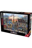Anatolian 3000 Parçalık Puzzle - Paris Sokakları 4910