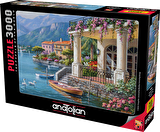 Anatolian 3000 Parçalık Puzzle - Körfezdeki Villa 4915