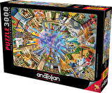 Anatolian Şehir / Yapı 3000 Parça Yetişkin Puzzle