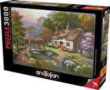 Anatolian 3000 Parçalık Puzzle - Güllü Konak 4917