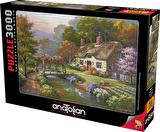 Anatolian 3000 Parçalık Puzzle - Güllü Konak 4917