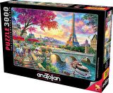 Anatolian 3000 Parçalık Puzzle - Pariste Bahar 4919