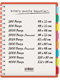 Anatolian 4000 Parçalık Puzzle / Braies Gölü - Kod 5205