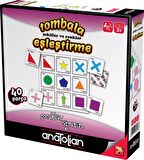 Anatolian Tombala - Şekiller ve Renkler Eşleştirme (40 Parça) 7407