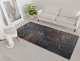 Vitaus Kaymaz Tabanlı Yıkanabilir Halı KRN-9530-50x80