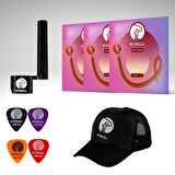 Pitbull Venüs Seri Akustik Gitar Teli 12-53 Light VAG 12-53 3P SSC 3lü SET Hediyeli Paket