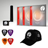 Pitbull Silver Seri Klasik Gitar Teli SCG HT 3P SSC 3lü SET Hediyeli Paket