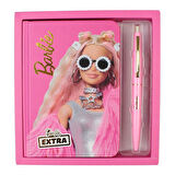 Dolphin Barbie Hatıra Defteri+ Tükenmez Kalem Kutulu Set Pembe