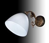 D-Light Zamak Cam Eskitme Banyo - Oturma Odası - Yatak Odası Duvar - Yatak Başı Aplik 
