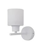 D-Light Zümrüt Cam Modern Banyo - Yatak Odası Duvar Beyaz Aplik 