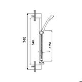 Newarc Sürgülü Dus Takımları Golden Sürgülü Üst Takım - Altın 431600