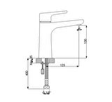 Newarc Newart Lavabo Bataryası 150521N