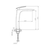 NEWARC SLIM ÇANAK TİPİ LAVABO BATARYASI