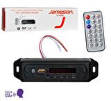 Jameson Js-4usb Oto Teyp Çevirici Bord 12v Bluetooth/usb/sd/fm/aux
