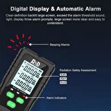 Radyasyon LCD Test Algılama Sar Manyetik Alan  Ölçüm Cihazı Elektromanyetik Yoğunluk Ölçme Tarama Dedektörü
