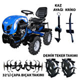 Bartech Oturmalı Tip Belden Kırmalı Çapa Makinesi 