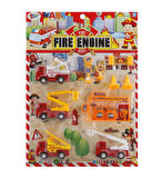 Fıre Engine Oyuncak Sürtmeli İtfaiye Seti