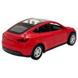 Minitro 1:36 Metal Çekbırak Sesli Işıklı Tesla Model Y FY6368-12D