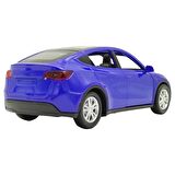Minitro 1:36 Metal Çekbırak Sesli Işıklı Tesla Model Y FY6368-12D