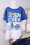 Kemerli Şort T-shirt Erkek Çocuk Yazlık Takım 8403