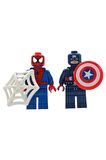 LEGO Tutkunlarını Heyecanlandıran Set: 5cm. Avengers 6'lı Figür ve Aksesuarları Oyun Seti