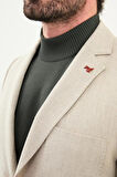 Mcr Düz Slim Fit Torba Cep Mono Yaka Yün Erkek Ceket 41470