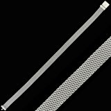 Şık Tasarımlı Unisex 925 Ayar Gümüş Hasır Bileklik