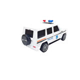 Uzaktan Kumandalı Mercedes Polis Jeep 1:20 Ölçek 18 Cm Beyaz - 13578-887