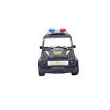 Uzaktan Kumandalı Mercedes Polis Jeep 1:20 Ölçek 18 Cm Siyah - 13578-887