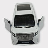 Çek Bırak Metal Araba Sesli Işıklı - Beyaz