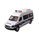 Sesli Işıklı Çek Bırak Polis Set - FY5058SABC-12D