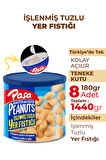 İşlenmiş Yer Fıstığı Teneke Kutu 180 gr x 8 Adet (1440 gr)