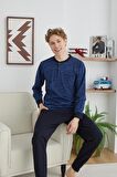 Kly Uzun Kol Erkek Pijama 8016 