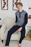 Kly Uzun Kol Erkek Pijama 9257 