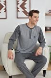 Kly Uzun Kol Erkek Pijama 9257 