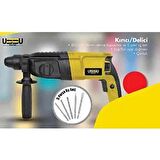 Ussu USP810 Kırıcı Delici 5 Parça Uç Seti Hediyeli