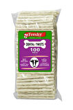 Dental Twists - Beyaz Burgu Çubuk - 100'lü Mega Paket -