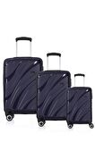 ÇÇS 5223 POLİPROPİLEN 3 LÜ VALİZ SETİ
