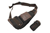 Ççs 30700-S Siyah Kanvas Kumaş Çapraz Çanta - Body Bag